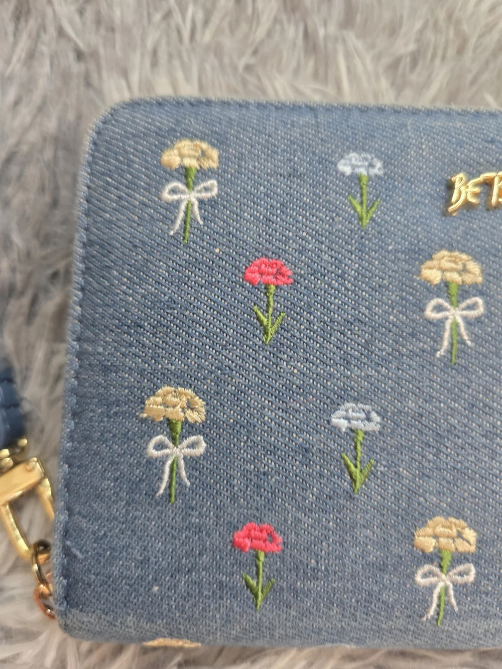 Betsey Johnson denim look